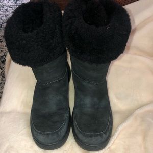 UGG boots size 8 tie back with beads